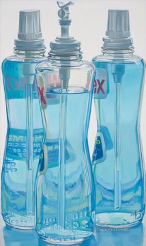  muerta Arte - botellas windex JF realismo naturaleza muerta